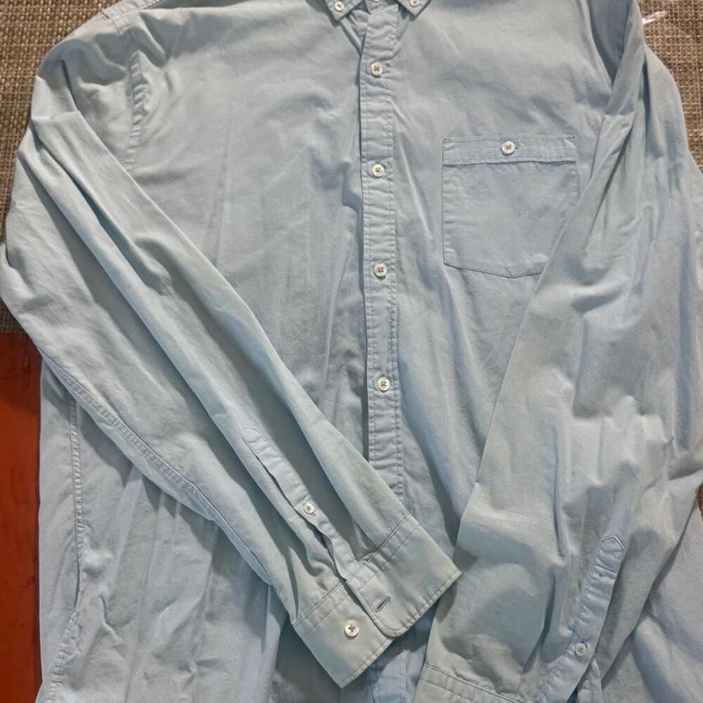 Express Men's Light Blue Shirt sz XL